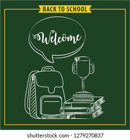 back to school sketch