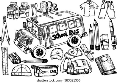 back to school, sketch