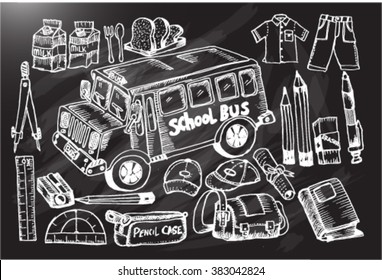 back to school, sketch