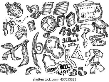back to school, sketch