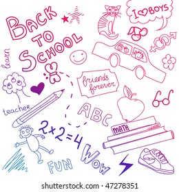 Back to school sketch