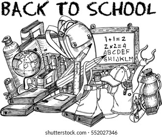 back to school, sketch