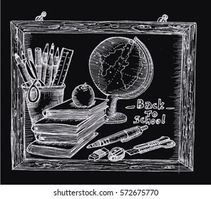 back to school, sketch