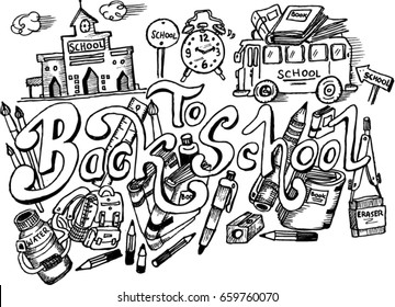 back to school sketch