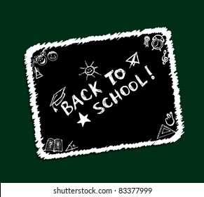 Back to school, sketch frame for your design