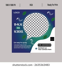 Back to School Social media banner