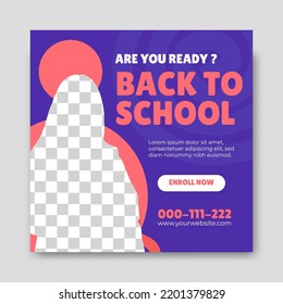 Back to School Social Media Post