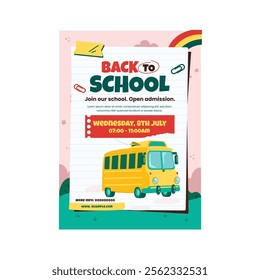 Back to School Social Media Template Collection. School Time