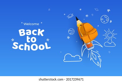 Back to school with space imagination