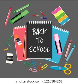 back to school stationary collection