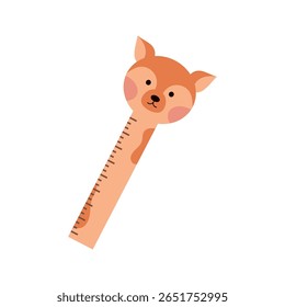 Back to school stationery and art, School and Office supplies, flat illustration
