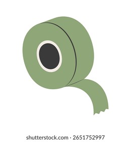 Back to school stationery and art, School and Office supplies, flat illustration