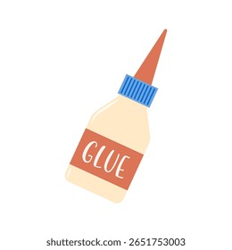 Back to school stationery and art, School and Office supplies, flat illustration
