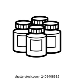 Back to school stationery vector art icon design line art outline. School, education, college, office tools and equipment