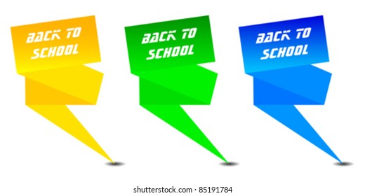 back to school sticker
