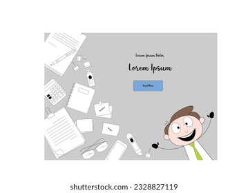 Back to school. Students who learn and grow on their own with various subjects. Education content illustration mega set. Productive Workflow Organization - Concept illustrations. 