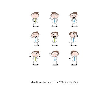 Back to school. Students who learn and grow on their own with various subjects. Education content illustration mega set. Productive Workflow Organization - Concept illustrations. 