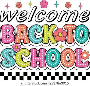 back to school sublimation design