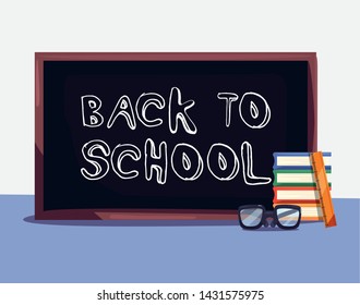 back to school supplies design