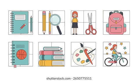 Back to school supplies for elementary students and young learners adventures