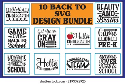 
Back to school svg design bundle,vector file.