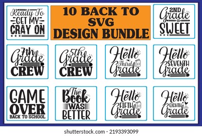 
Back to school svg design bundle,vector file.