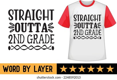 Back to school svg t shirt design