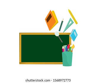 Back to School Symbolization with School Stationery