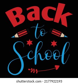 back to school t shirt design 