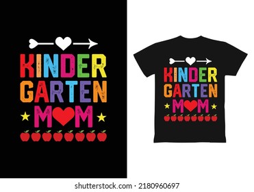 Back To School T Shirt Design Template