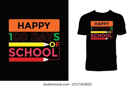 Back To School T Shirt Design. 