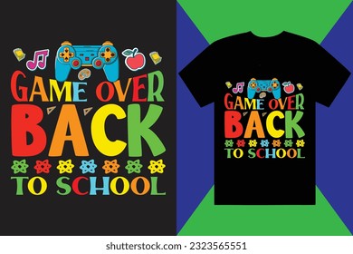 Back to School T Shirt Design Graphic