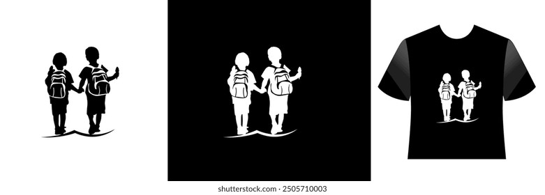 Back to school t shirt design, printable vector illustration t-shirt and apparel trendy design print, vector illustration.