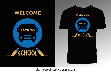 Back To School T Shirt, Hoodie And Clothing Design.