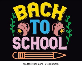 Back To School T shirt, teacher tee, apparel, vector illustration, graphic template, print on demand, textile fabrics, retro style, typography, vintage, teachers day t shirt design