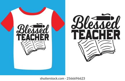 Back to school t shirt Typography Colorful T-shirt Design Vector Template. Hand Lettering Illustration And Printing for T-shirt, Banner, Poster