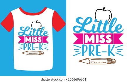 Back to school t shirt Typography Colorful T-shirt Design Vector Template. Hand Lettering Illustration And Printing for T-shirt, Banner, Poster