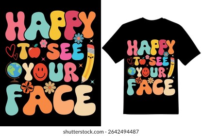 Back To School teacher graphic design. School day teacher graphic design. Back To School teacher t-shirt design
