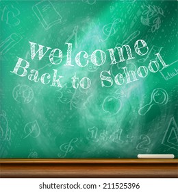 Back to school template design. plus EPS10 vector file