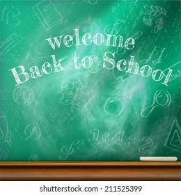 Back to school template design. plus EPS10 vector file