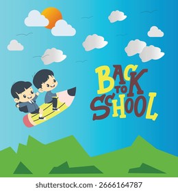 Back to school templates design.