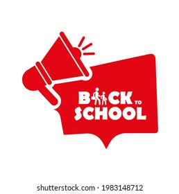 back to school text to banner background