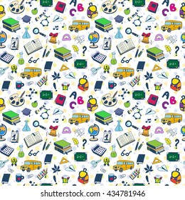 Back to School. Textures for wallpaper, fills, web page background.