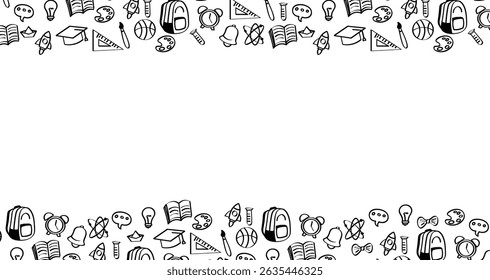 back to school theme background