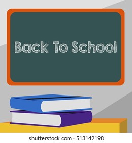 Back to school theme background