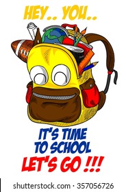 BACK TO SCHOOL IT'S TIME TO SCHOOL