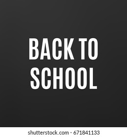 Back to School title texts poster design.Education background. Back to school
