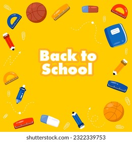 Back to school tools banner