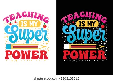 Back to school t-shirt design, 100 days of school, first day, 100-day typography t-shirt, kids t-shirt