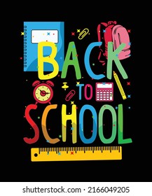 back to school t-shirt design, t-shirt design